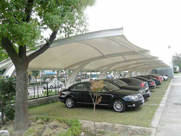 膜結構汽車棚