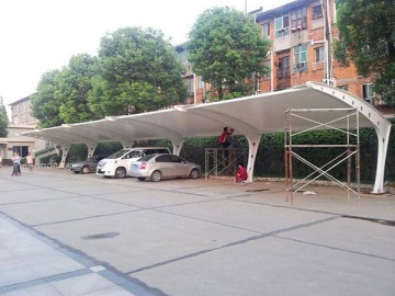 膜結構汽車棚