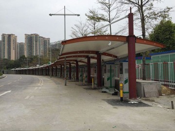 膜結(jié)構(gòu)自行車棚