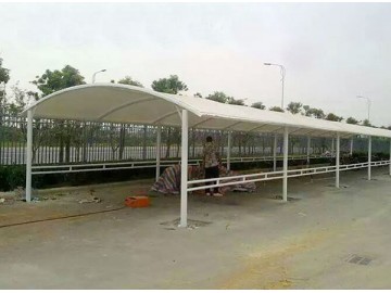 膜結(jié)構(gòu)自行車棚