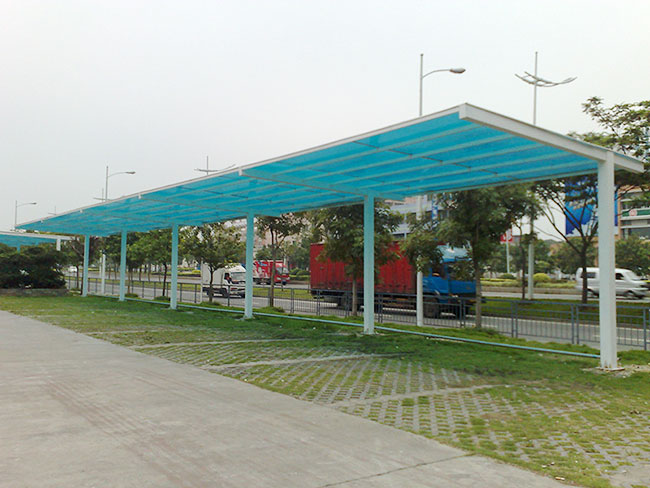 陽(yáng)光板車(chē)棚